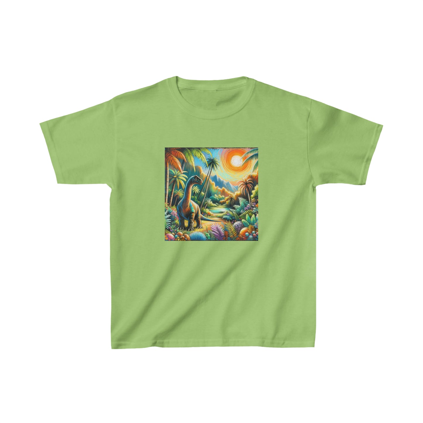 Diplodocus dinosaur, Kids Heavy Cotton™ Tee