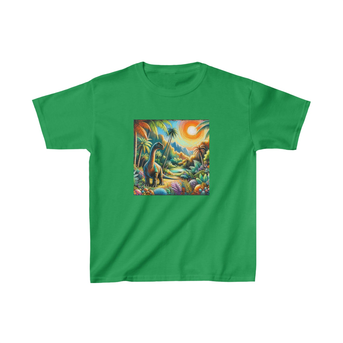 Diplodocus dinosaur, Kids Heavy Cotton™ Tee