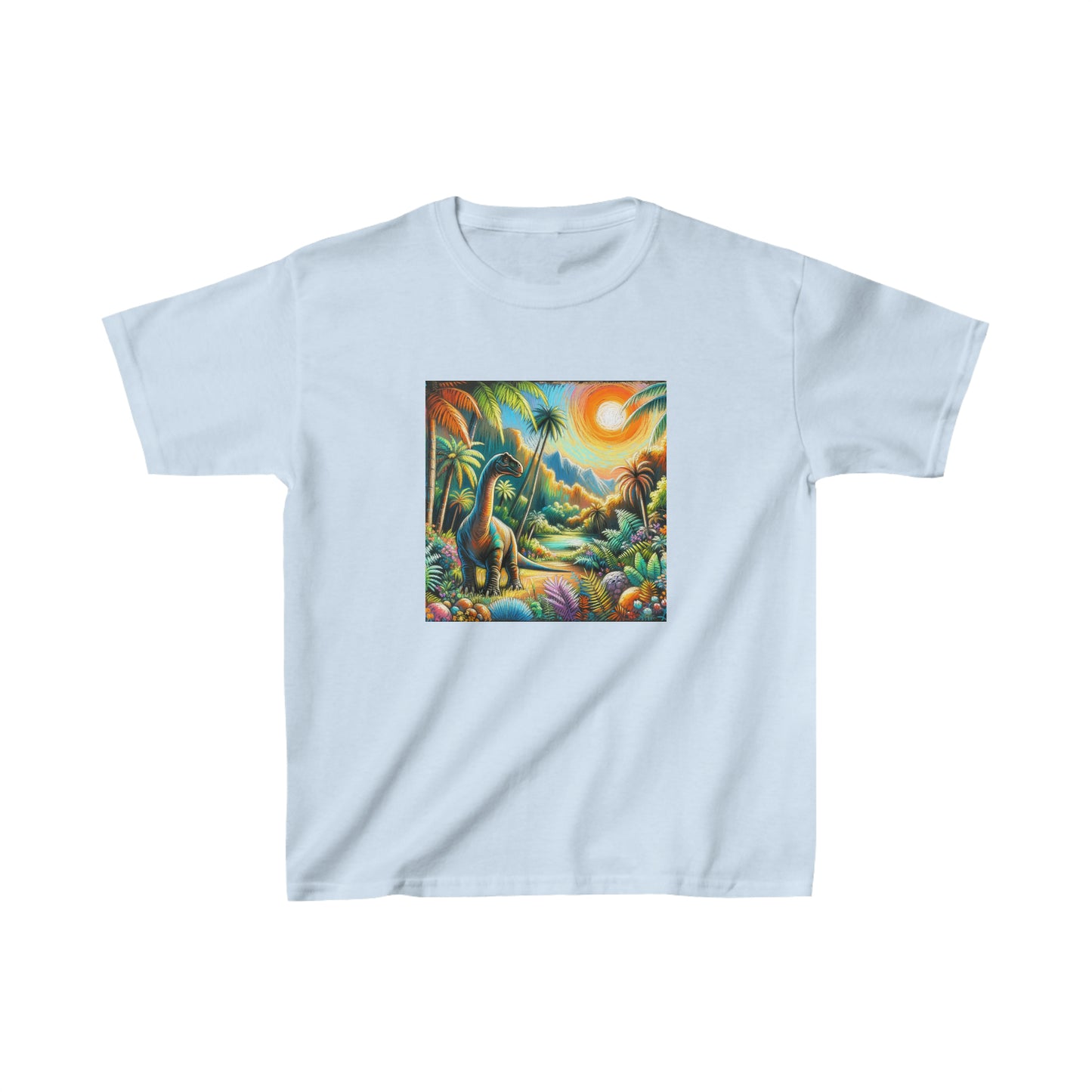 Diplodocus dinosaur, Kids Heavy Cotton™ Tee