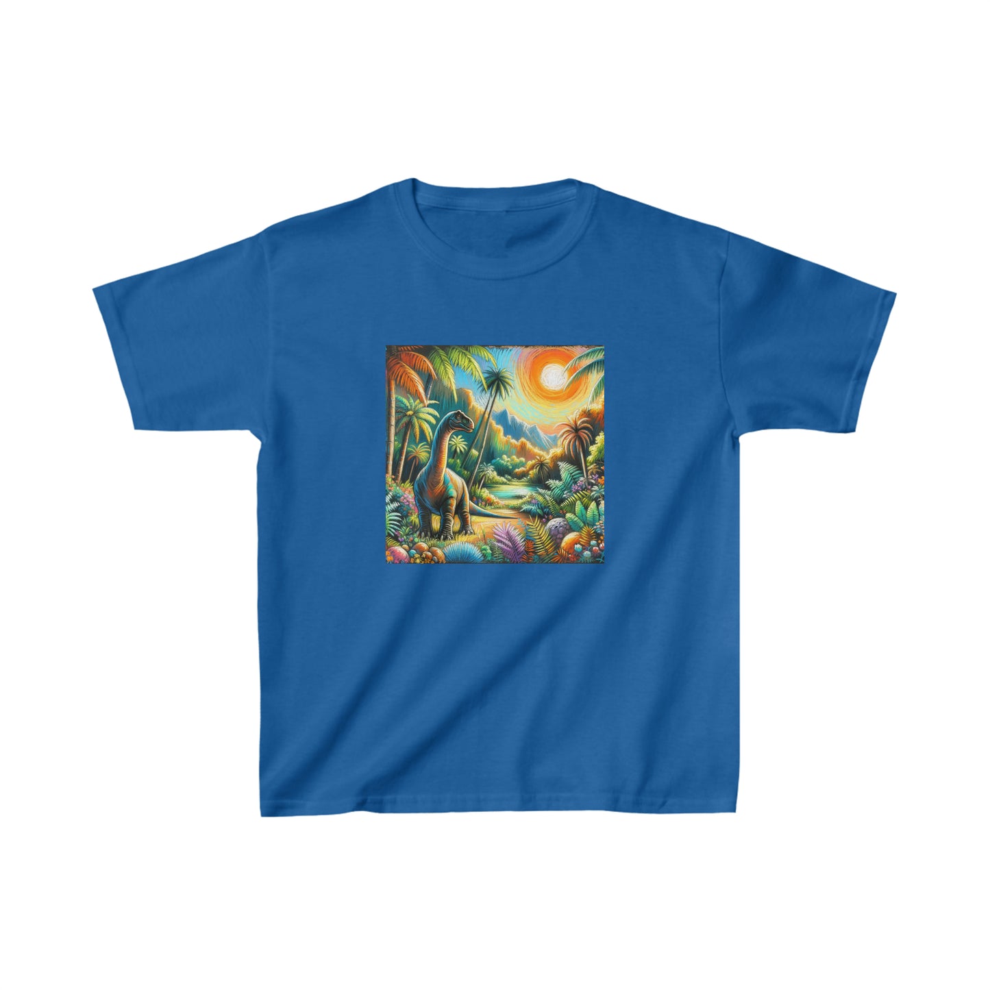 Diplodocus dinosaur, Kids Heavy Cotton™ Tee