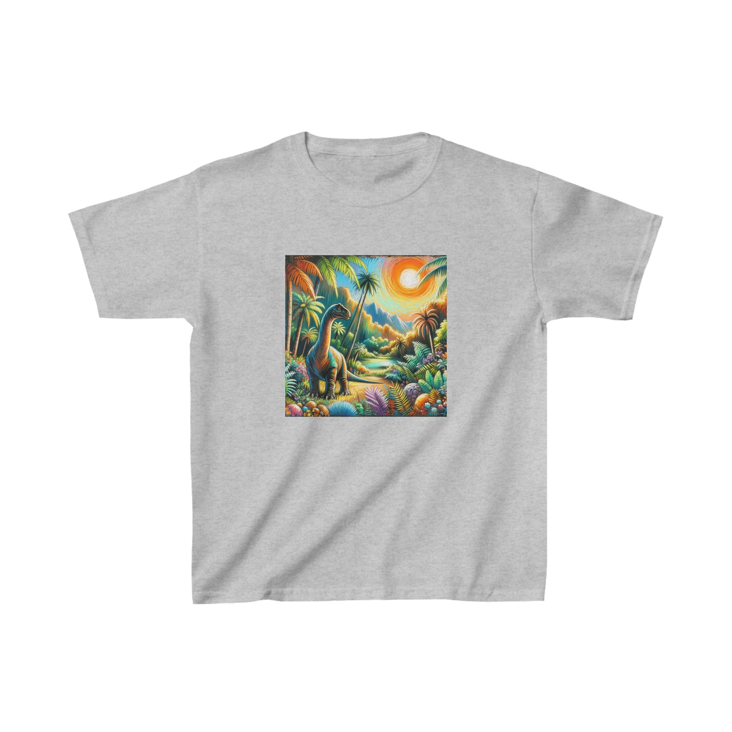 Diplodocus dinosaur, Kids Heavy Cotton™ Tee