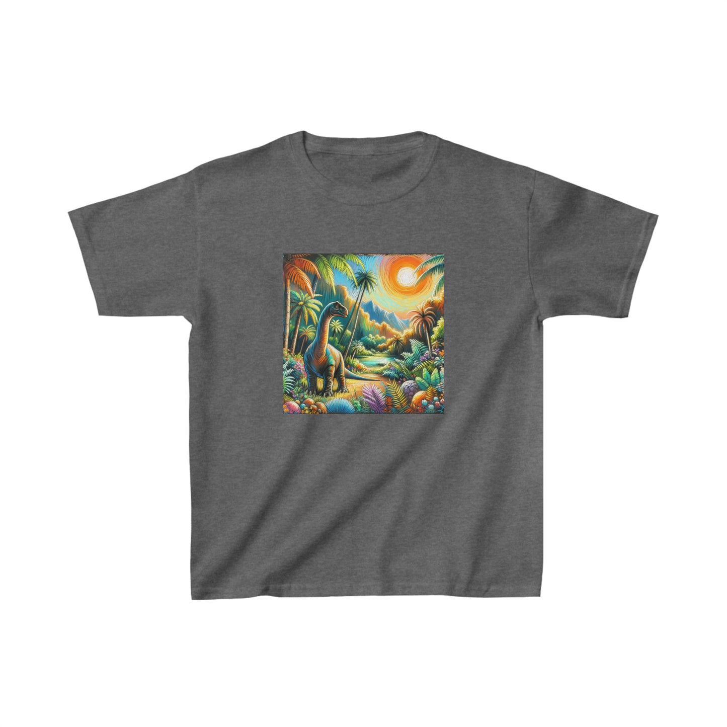 Diplodocus dinosaur, Kids Heavy Cotton™ Tee